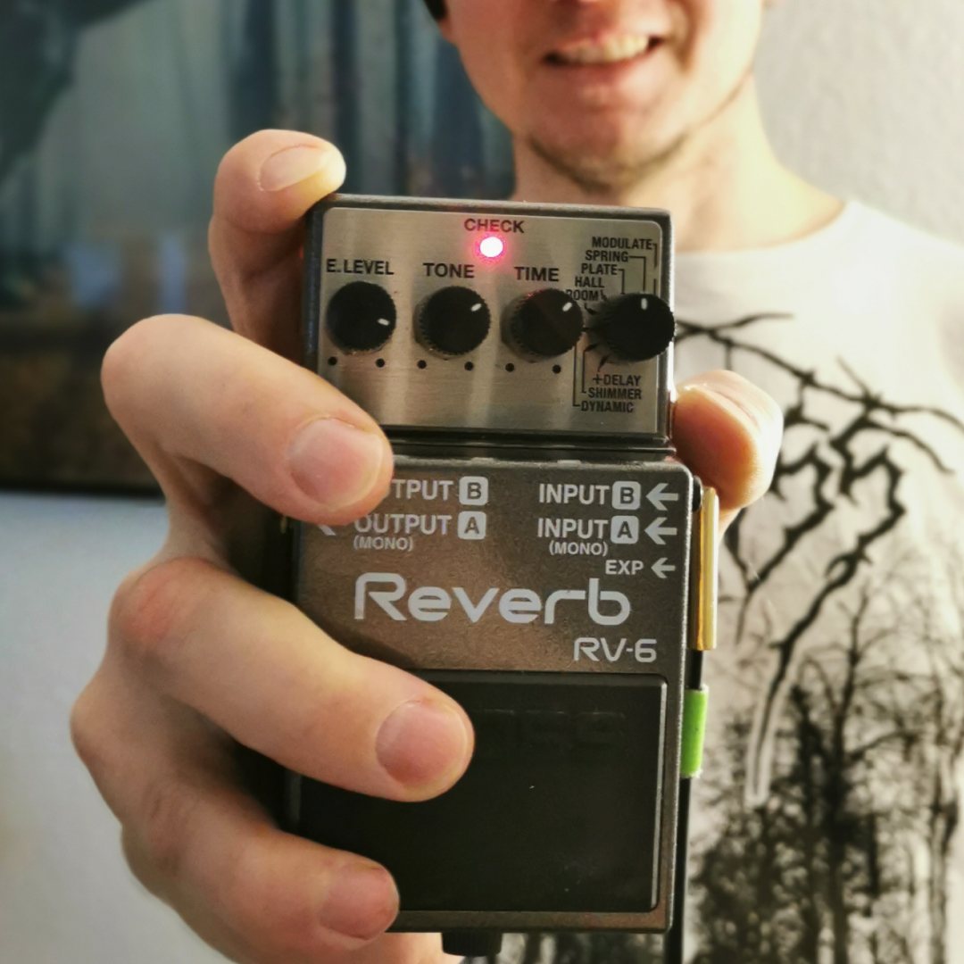 Heftiges Reverb Pedal, das BOSS RV-6 Reverb Pedal | Wrock!