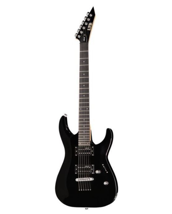 ESP LTD MH-10 Black Metal Gitarre