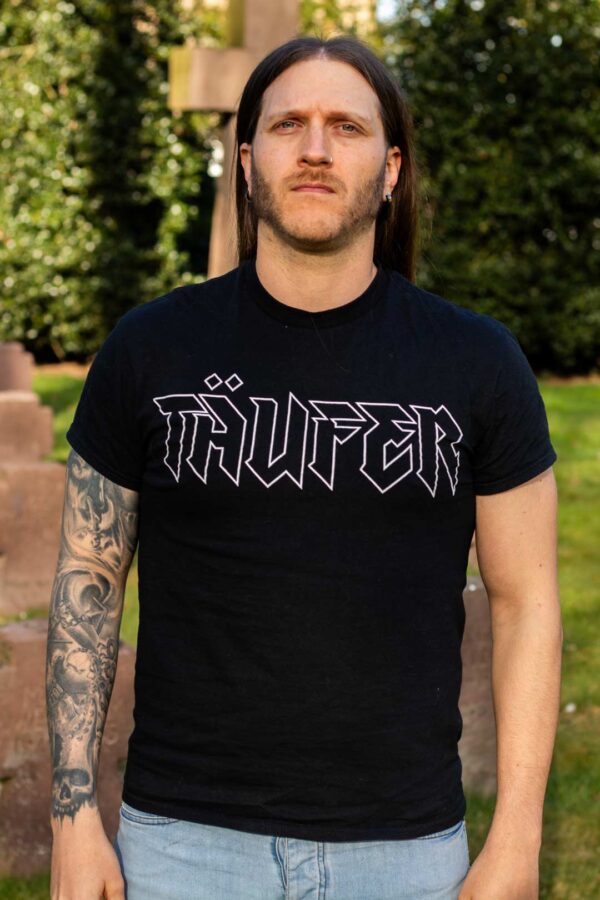 Täufer T-Shirt Schriftzug