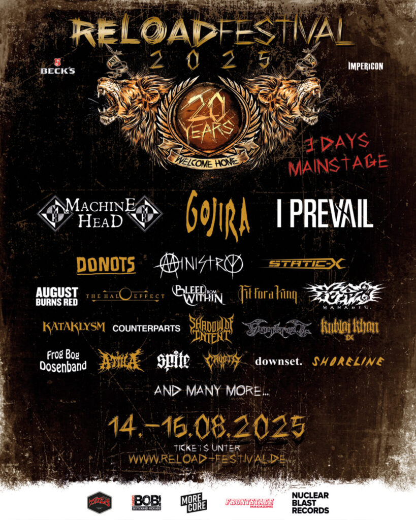Reload Festival 2025 Line Up