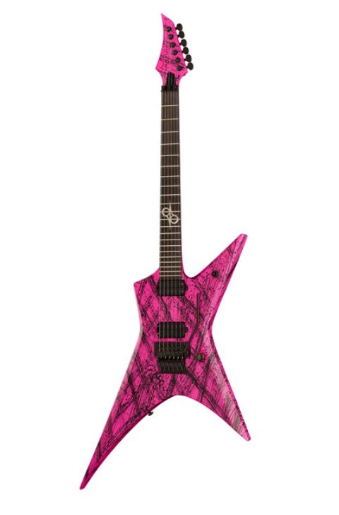 Solar Metal Guiar pink Canibalismo