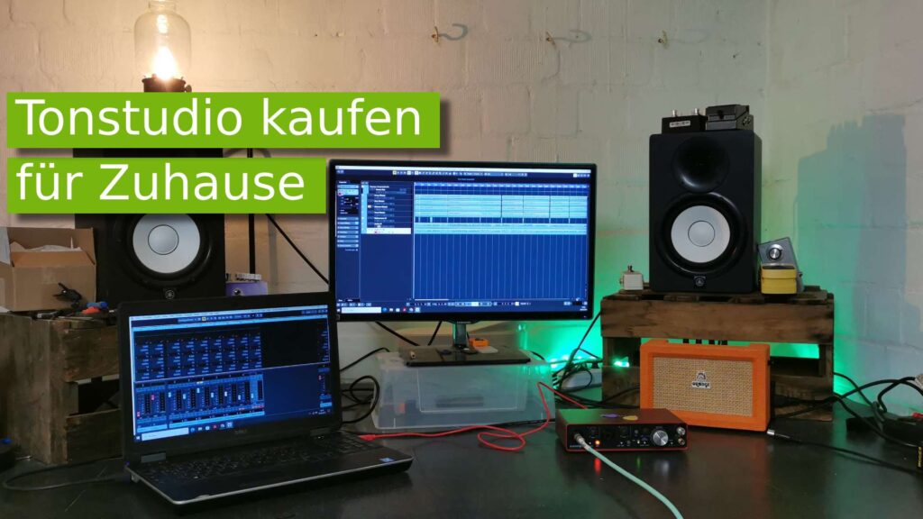 Tonstudio kaufen für Zuhause
