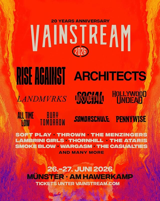 Vainstream 2026 Line Up